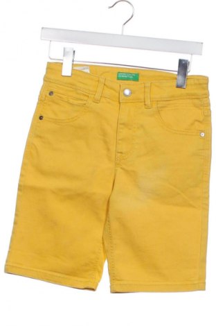 Dziecięce szorty United Colors Of Benetton, Rozmiar 10-11y/ 146-152 cm, Kolor Żółty, Cena 21,84 zł