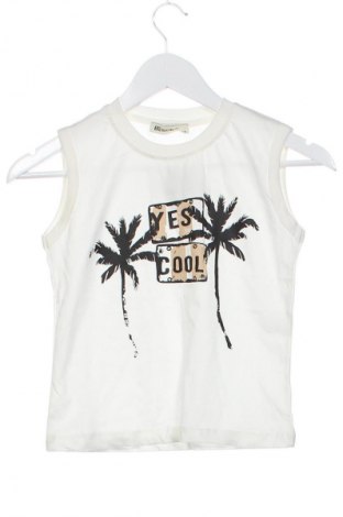 Kinder Top Unbranded, Größe 7-8y/ 128-134 cm, Farbe Weiß, Preis 1,99 €