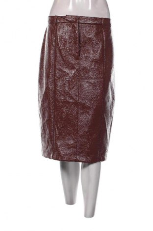 Kožená sukně  River Island, Velikost XL, Barva Hnědá, Cena  429,00 Kč