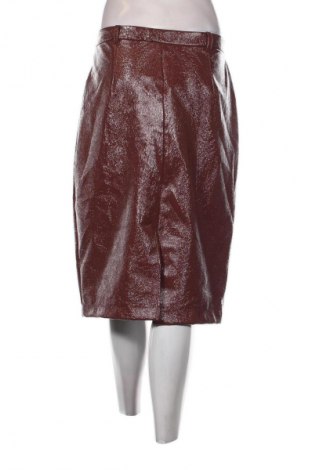 Kožená sukně  River Island, Velikost XL, Barva Hnědá, Cena  429,00 Kč