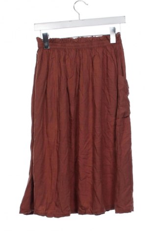 Rock ASOS, Größe XXS, Farbe Braun, Preis 27,99 €