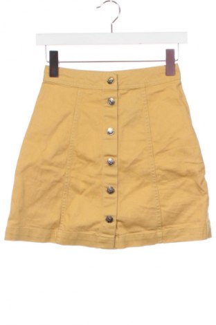 Sukně H&M Divided, Velikost XXS, Barva Žlutá, Cena  328,00 Kč