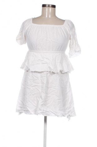Šaty  NA-KD, Velikost M, Barva Bílá, Cena  419,00 Kč
