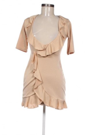 Šaty  Pretty Little Thing, Velikost S, Barva Béžová, Cena  189,00 Kč