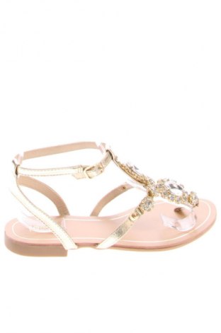Σανδάλια DeeZee, Μέγεθος 38, Χρώμα Χρυσαφί, Τιμή 23,99 €