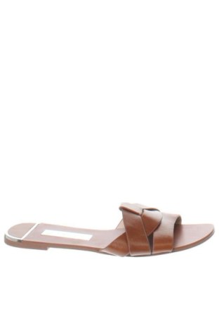Γυναικείες παντόφλες Zara, Μέγεθος 38, Χρώμα Καφέ, Τιμή 38,97 €, #137788973