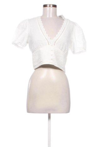 Bluză de femei Stradivarius, Mărime L, Culoare Alb, Preț 52,49 Lei, #137815067