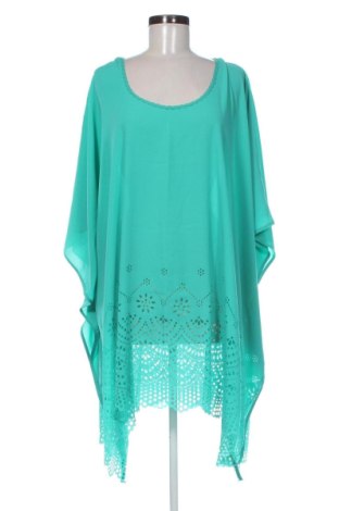 Γυναικεία μπλούζα Mia Moda, Μέγεθος 4XL, Χρώμα Πράσινο, Τιμή 14,00 €, #137820413