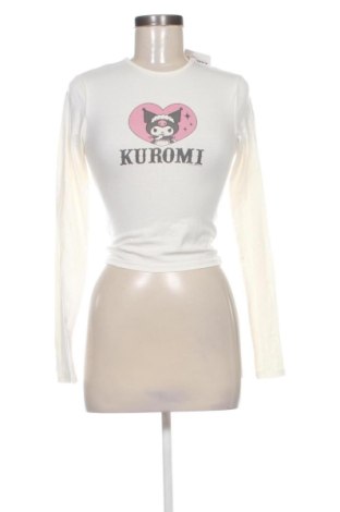 Bluzka damska Bershka, Rozmiar S, Kolor ecru, Cena 42,34 zł, #137825499