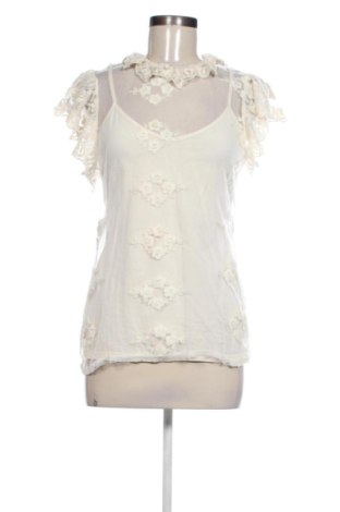 Bluză de femei Zara, Mărime L, Culoare Ecru, Preț 52,49 Lei, #137828857