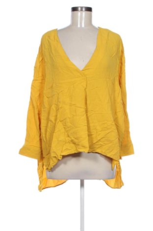 Bluzka damska Zara, Rozmiar L, Kolor Żółty, Cena 62,99 zł, #137831995