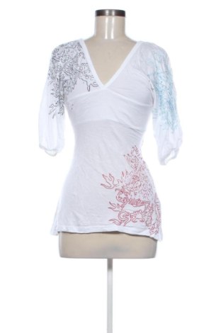 Bluzka damska Desigual, Rozmiar M, Kolor Biały, Cena 94,99 zł, #137832048