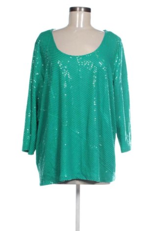 Bluză de femei Calvin Klein, Mărime 3XL, Culoare Verde, Preț 241,46 Lei, #137838669