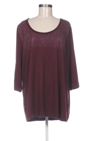 Дамска блуза Ulla Popken, Размер XXL, Цвят Лилав, Цена 14,00 €, #137848301