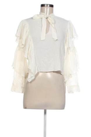 Bluză de femei Zara, Mărime S, Culoare Ecru, Preț 73,49 Lei, #137860033