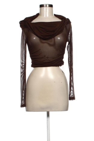 Bluză de femei SHEIN, Mărime XS, Culoare Maro, Preț 52,49 Lei, #137825948