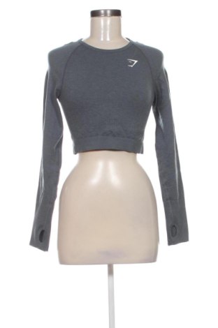 Damen Shirt Gymshark, Größe M, Farbe Grau, Preis 14,00 €, #137829374