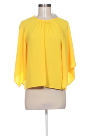 Bluză de femei Zara, Mărime L, Culoare Galben, Preț 73,49 Lei, #137835038