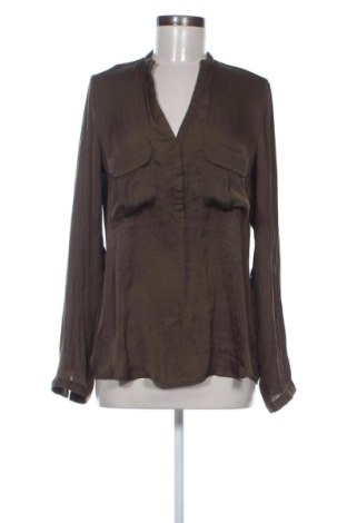 Дамска блуза Zara, Размер M, Цвят Зелен, Цена 14,00 €, #137839373