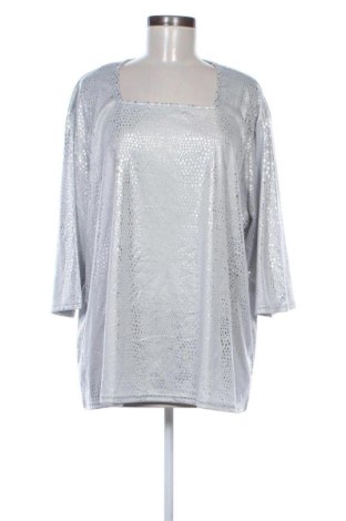 Bluză de femei Unbranded, Mărime 3XL, Culoare Argintiu, Preț 83,87 Lei, #137844291
