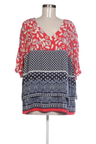 Bluzka damska Ulla Popken, Rozmiar 3XL, Kolor Kolorowy, Cena 93,14 zł, #137848153