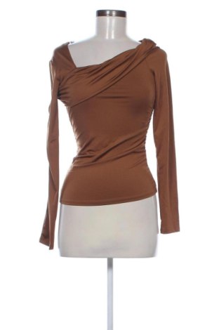 Дамска блуза H&M, Размер S, Цвят Кафяв, Цена 15,00 €, #137853500