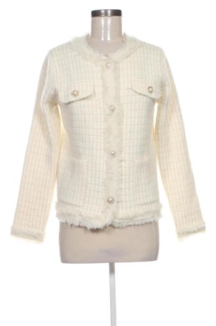 Damen Strickjacke M&V, Größe M, Farbe Ecru, Preis 14,86 €, #137799371