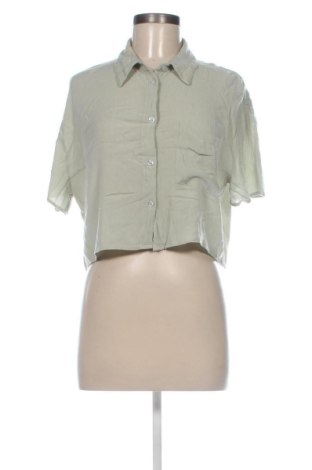 Cămașă de femei Stradivarius, Mărime L, Culoare Verde, Preț 68,24 Lei, #137815053