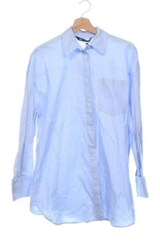 Cămașă de femei Zara, Mărime XS, Culoare Albastru, Preț 167,97 Lei, #137824133