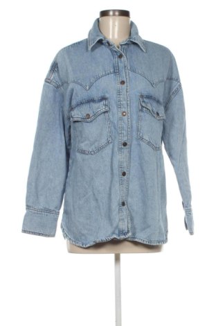 Cămașă de femei Mango, Mărime M, Culoare Albastru, Preț 73,49 Lei, #137833743