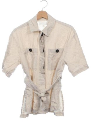 Cămașă de femei Zara, Mărime XS, Culoare Bej, Preț 73,49 Lei, #137835465