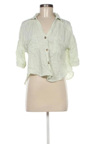 Cămașă de femei Zara, Mărime S, Culoare Verde, Preț 72,00 Lei, #137841133