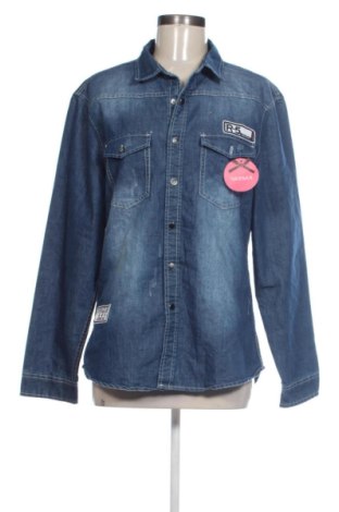 Cămașă de femei Unbranded, Mărime L, Culoare Albastru, Preț 58,99 Lei, #136088236