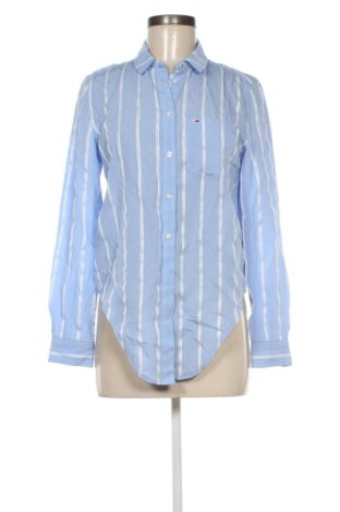 Дамска риза Tommy Jeans, Размер M, Цвят Син, Цена 34,72 €, #137824328