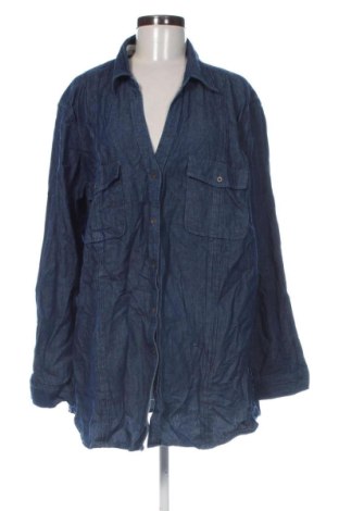 Dámská košile  John Baner, Velikost 4XL, Barva Modrá, Cena  349,00 Kč, #137858772