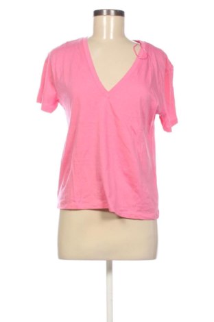 Damski T-shirt Zara, Rozmiar S, Kolor Różowy, Cena 50,80 zł, #137804355