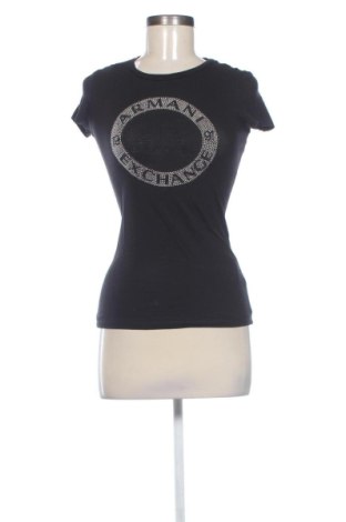 Дамска тениска Armani Exchange, Размер XS, Цвят Черен, Цена 35,00 €, #137806422