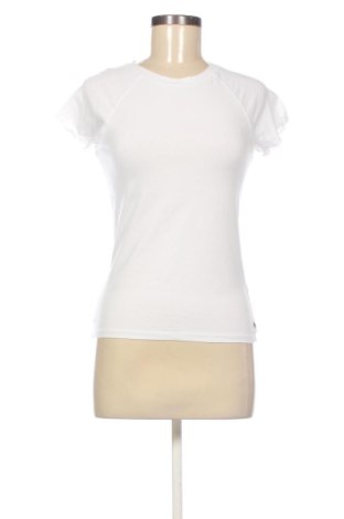Γυναικείο t-shirt Tom Tailor, Μέγεθος S, Χρώμα Λευκό, Τιμή 9,14 €, #137811239