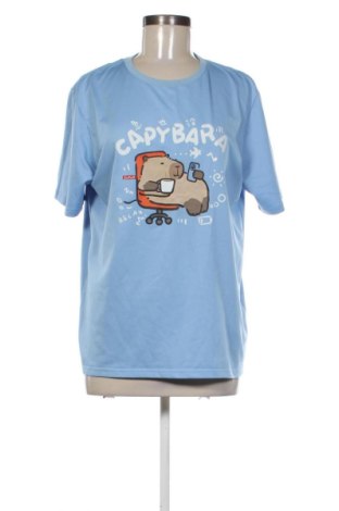 Tricou de femei Unbranded, Mărime L, Culoare Albastru, Preț 47,24 Lei, #137812321