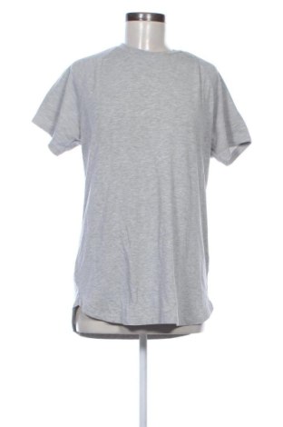 Γυναικείο t-shirt Bershka, Μέγεθος L, Χρώμα Γκρί, Τιμή 10,27 €, #137812731