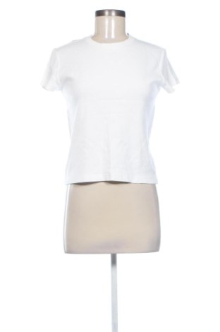 Tricou de femei Bershka, Mărime S, Culoare Alb, Preț 45,88 Lei, #137819086