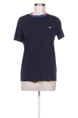 Γυναικείο t-shirt Lacoste, Μέγεθος M, Χρώμα Μπλέ, Τιμή 25,22 €, #137820576
