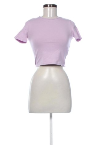 Γυναικείο t-shirt Zara, Μέγεθος XS, Χρώμα Βιολετί, Τιμή 6,00 €, #137820636