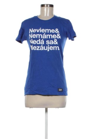 Γυναικείο t-shirt American Apparel, Μέγεθος M, Χρώμα Μπλέ, Τιμή 9,00 €, #137826226