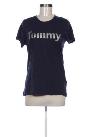 Damski T-shirt Tommy Hilfiger, Rozmiar M, Kolor Niebieski, Cena 78,99 zł, #137827177
