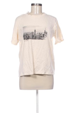 Γυναικείο t-shirt Primark, Μέγεθος L, Χρώμα Εκρού, Τιμή 9,00 €, #137827258