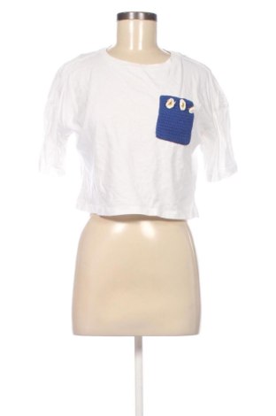Tricou de femei Sinsay, Mărime M, Culoare Alb, Preț 47,24 Lei, #137827855