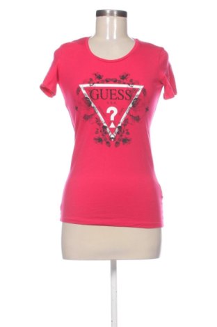 Дамска тениска Guess, Размер M, Цвят Розов, Цена 16,00 €, #137828637