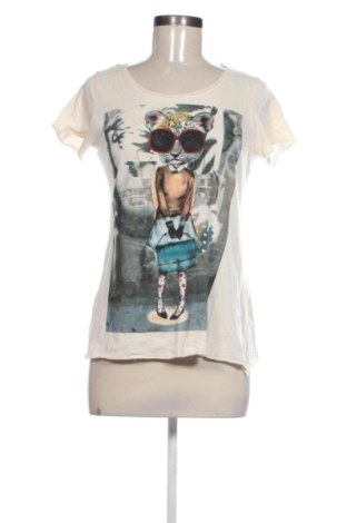 Дамска тениска Mango, Размер L, Цвят Екрю, Цена 8,00 €, #137829236