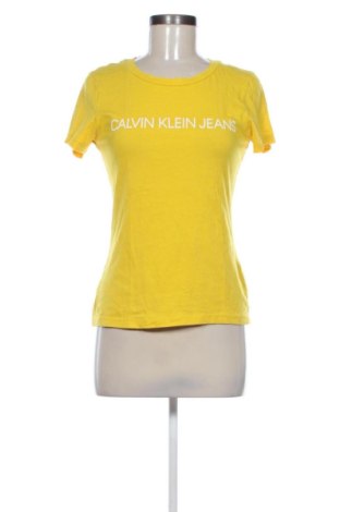 Női póló Calvin Klein Jeans, Méret S, Szín Sárga, Ár 6 819 Ft, #137829460